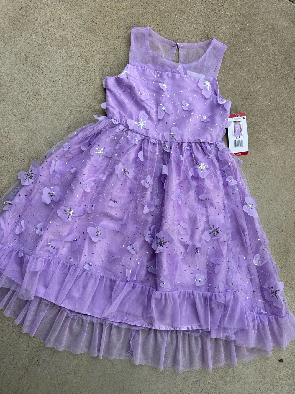 NWT Rare Edition Girls Floral Flower Dress